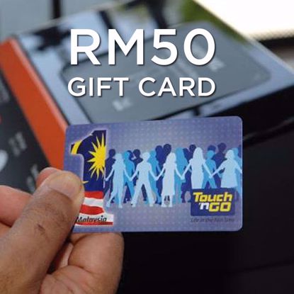 Picture of Touch ‘N Go RM50 Gift Card