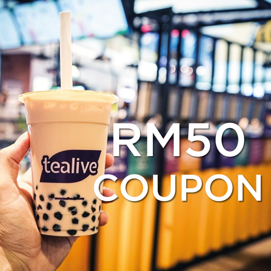 Picture of Tealive Coupon RM10 x 5pcs