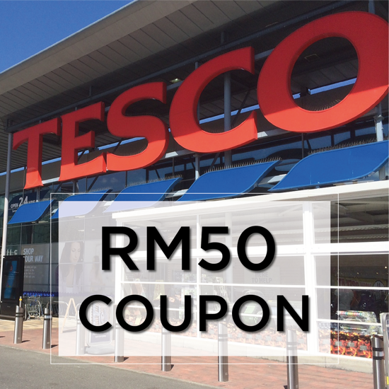 Picture of Tesco Coupon RM10 x 5pcs