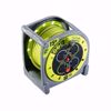 Picture of Masterplug Yellow Case Reel with 15M Black Wire; 4 Sockets 13Amps