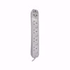 Picture of Masterplug SWSRGU42PW-MPA Switched Extension Lead c/w 4 Sockets, 2 USB Ports, 13Amps (Surge Protection)