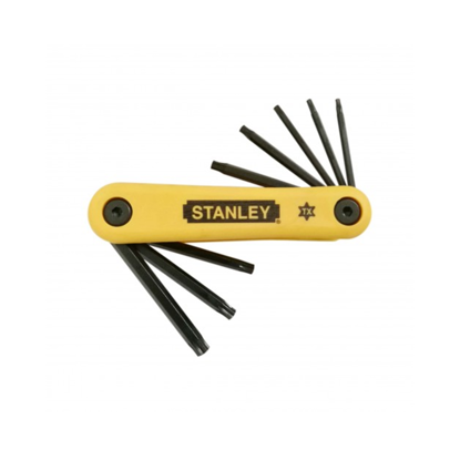 Picture of Stanley 69263 Torx Hex Key Set X 8pc Foldable Type