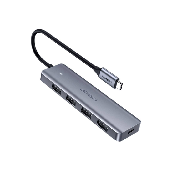 Picture of UGREEN Type-C to 4-USB3.0 with USB-C 5V Port (UG-CM219-70336)