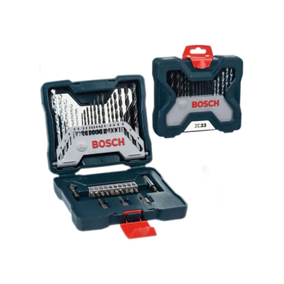 Picture of Bosch 2607017398 X-Line 33 pcs Accesory Set Blue Color (DIY Series)